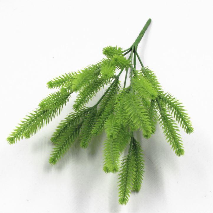 Cheap artificial plant fern grass wedding wall decoration green leaf artificial flower plastic fake plant (1283L) - Image 13