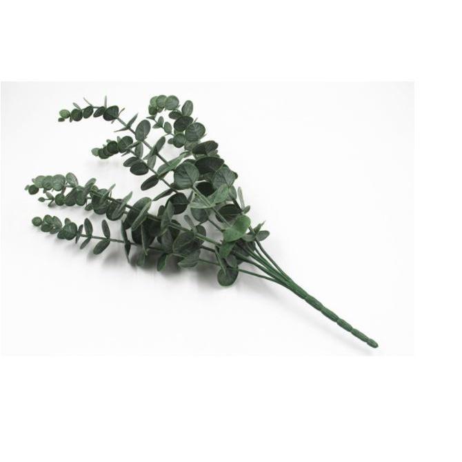 40cm Nordic Wind Artificial Plants Bunch Eucalyptus Money Leaf Home Wedding Deco Flower Arrangement Props Gray(1740L) - Image 4