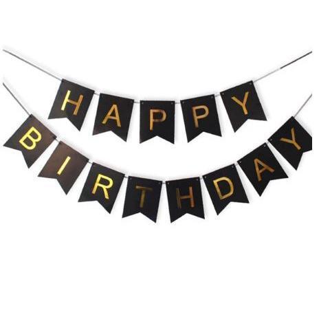 Paper Bunting Garland Banners Flags Happy Birthday Banner Boys Girl Baby Shower Birthday Party Decoration(692L) - Image 11