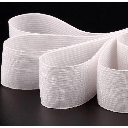 1yard 4/5/6/8/10/12/20mm Flat Elastic Band White Nylon Rubber Waist Band for Pregnant Baby DIY Sewing Garment 松紧带(1947L) - Image 2