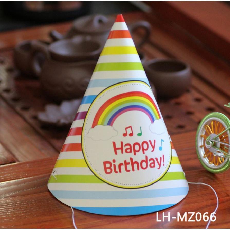 5pcs Happy Birthday Party Hats Paper Handmade Cap Shower Baby Decoration 生日帽 (574L) - Image 11
