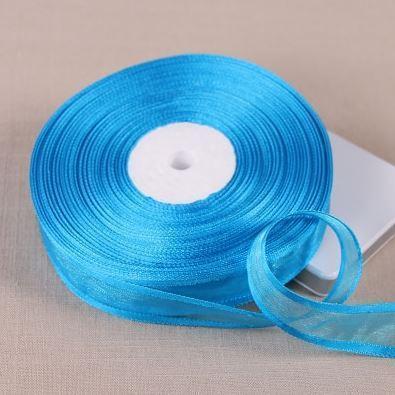 5yard 1.5/2/2.5/4cm Organza Ribbon gift wrapping decoration Christmas silk ribbons for Wedding DIY Craft Handmade(1521L) - Image 11