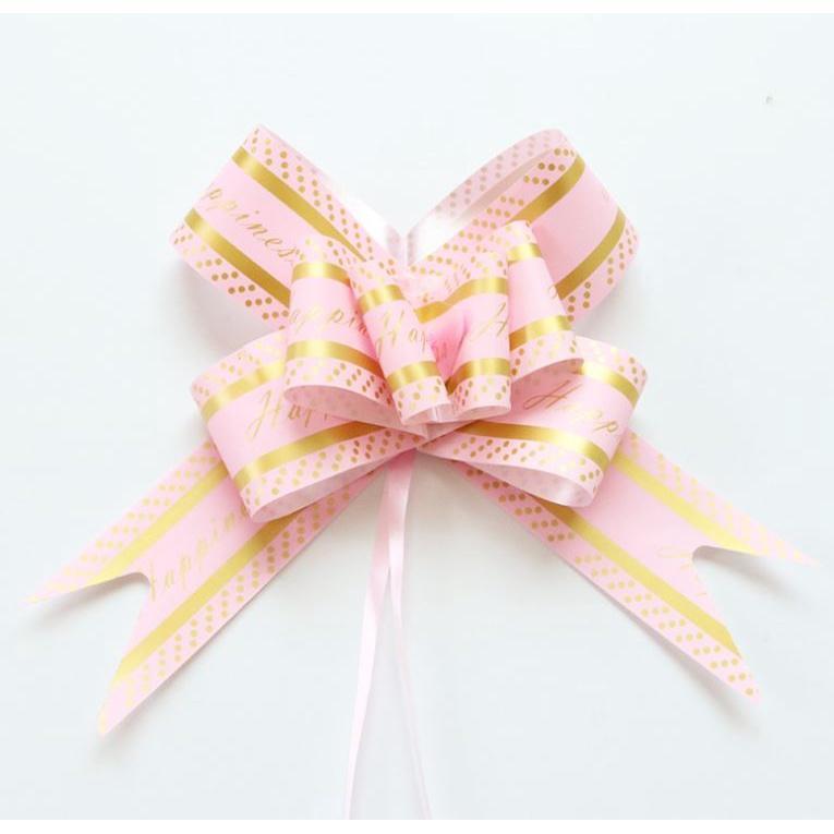 5pcs/Lot "HAPPINESS" Large Pull Flower Ribbon Packaging Gift Bags Bottle Pumping Garland for Home Party Decoratio(1241L) - Image 15