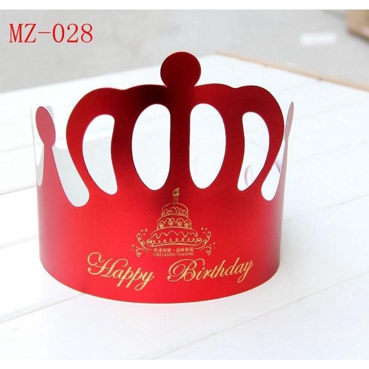 5pcs Kids Adults Happy Birthday Paper Hats Prince Princess Crown Party Decoration (1461L) - Image 8