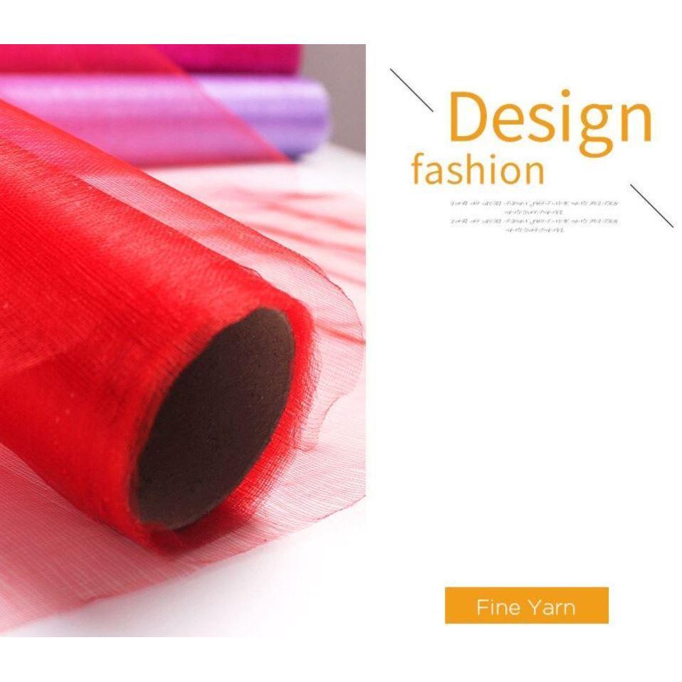 48cm*10yards Wrapped Paper Bouquet Wrapping Paper Material Florist Wrapping Paper Flowers PaperSnowYarnSilkRoll (1324L) - Image 2