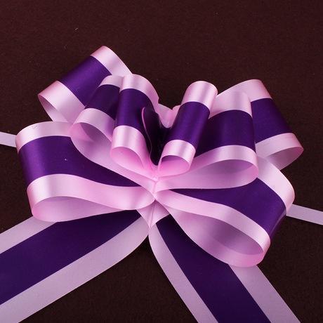 5pcs/bag 50# Colors Organza Pull Bows Ribbon Wedding Centerpieces Wedding Car Decoration Gift Packaging Packing(234L) - Image 11