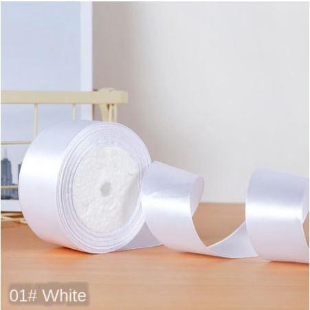 Satin Ribbon 2cm Single Face Wedding Silk Ribbon Party Decoration Satin Tapes Crafts Invitation Card Gift Wrapping(534L) - Image 18
