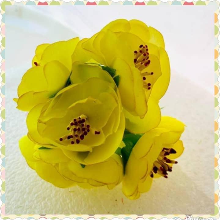 6pcs/lot Mini Silk Artificial Poppy Flower Bouquet For Wedding Decoration Diy Scrapbooking Handmade Garland Craft(1416L) - Image 6