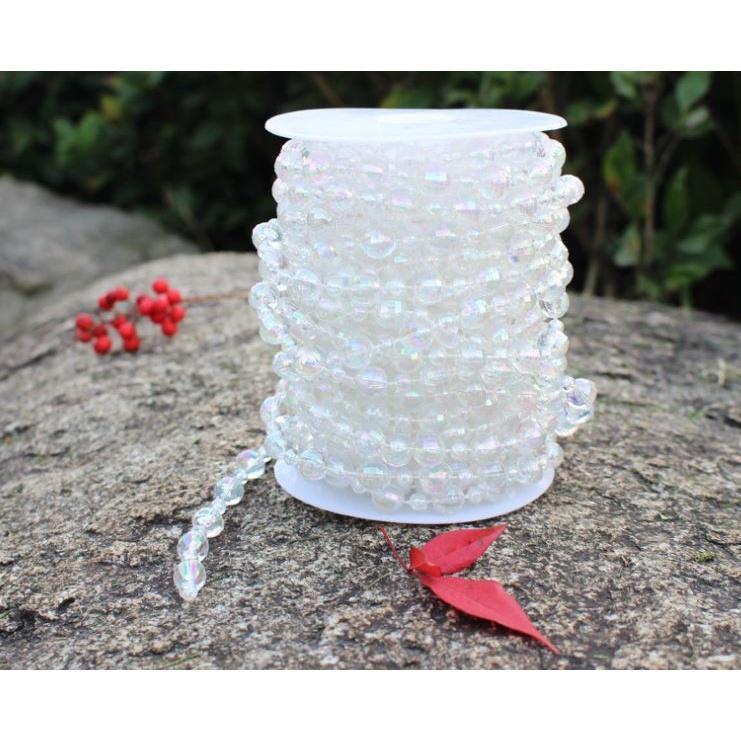 1M 10mm AB Multicolour Faceted Quartz White Crystal Glass Beads For Jewelry Making Diy Bracelet Round Spacer Bead(1798L) - Image 4