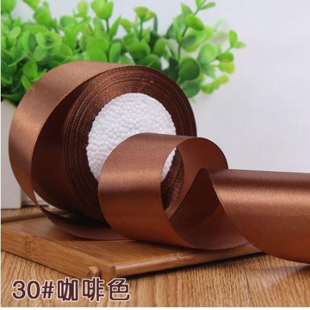 2.5cm Handmade DIY Material Silk Satin Ribbon for Wedding Party Gift Wrap Accessories Sewing Christmas Decoration(533L) - Image 13
