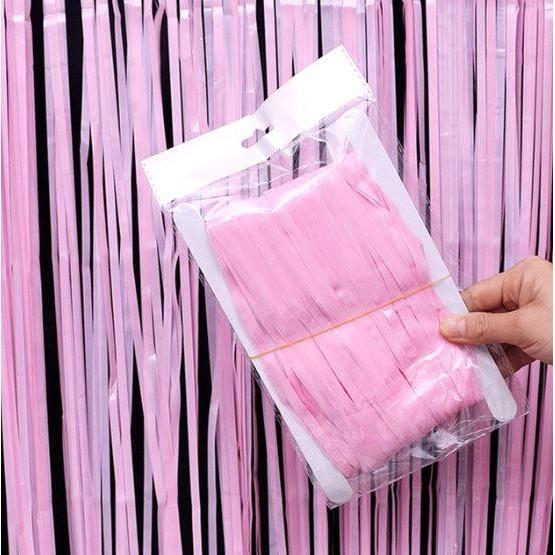 2M Macaron Party Backdrop Curtain Tinsel Rain Birthday Party Decorations Adult Kids Wedding Party(677L) - Image 8
