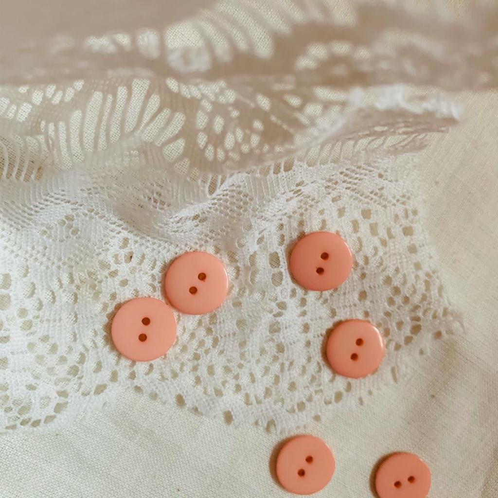 36Pcs/pack 10mm~15mm 2 Hole Round Resin Button Sewing Fit Scrapbooking Apparel Crafts (635L) - Image 3