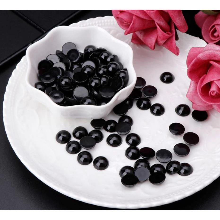50pcs Plastic Puppet Doll Accessories Toys Eyeball Amigurumi Eyes Teddy Bear Doll AnimalPlushBlackSafetyEyes DIY (1509L) - Image 2