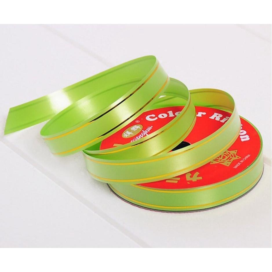1.8cm 10yard Paper ribbon wind chime can be tied with balloon torn open plastic ribbons for crafts can be rolled(1621L) - Image 8