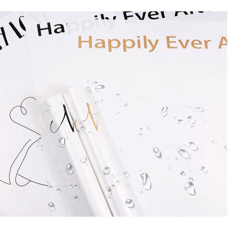 45*40cm YOU REA MY LOVE Flower Wrapping PaperGiftPackagingFloristBouquetWrappingPaperPartyWeddingValentine's Day (1523L) - Image 8
