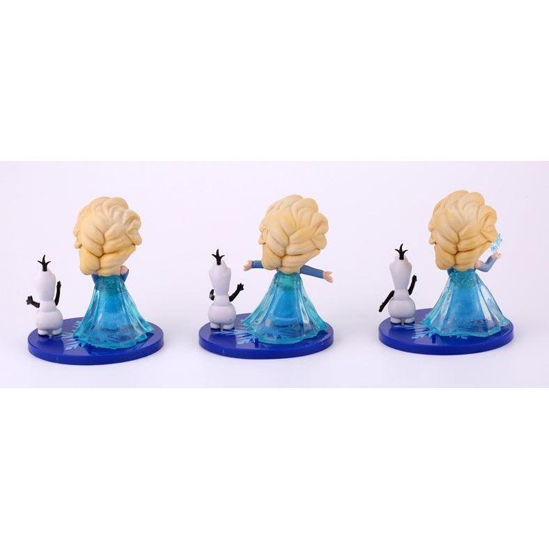 Disney Frozen Kids Birthday Princesses Toys Cake Topper Elsa Princess Olaf PVC Action Figure Doll (949L) - Image 3