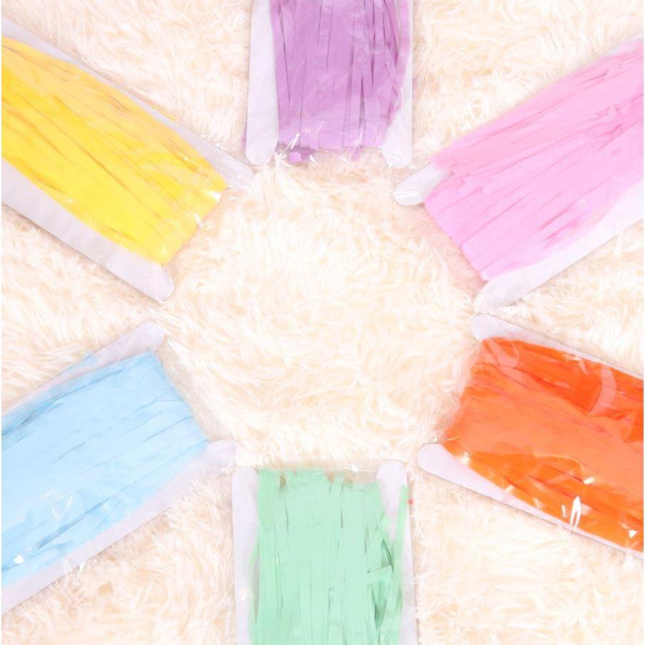 2M Macaron Party Backdrop Curtain Tinsel Rain Birthday Party Decorations Adult Kids Wedding Party(677L) - Image 4