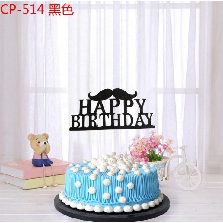 Cake Toppers Father Birthday Boy Party Cupcake Toppers Babyshower Boy Cake Decoration Party(729L) - Image 15