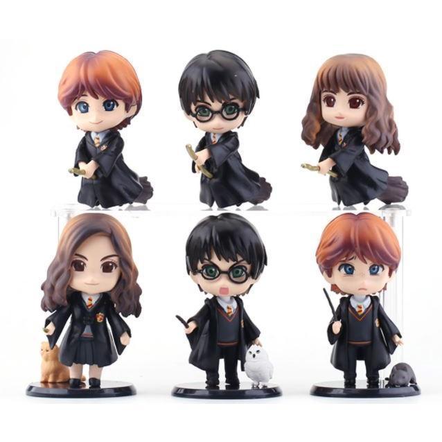 Kids Toys Diy Handmade Blind Box Characters Action Figures Birthday Gifts Christmas Gifts Children魔法哈利波特赫敏罗恩(1805L)