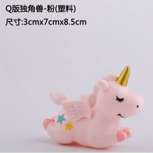 Kawaii Unicorn Figurine Cake Topper Small Rainbow Mini Figurine Party Cake Decorations(763L) - Image 14
