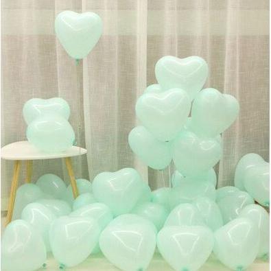 10pcs Macarons10 inch thick 2.2g latex balloon birthday wedding heart-shaped party balloons 爱心形马卡龙 乳胶气球 (609L) - Image 6
