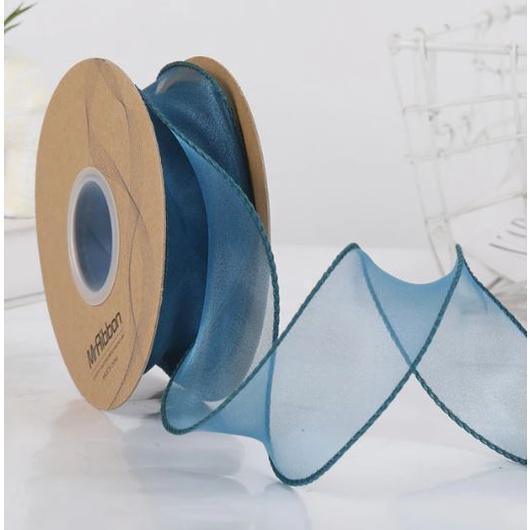 4cm*1yard Plain Fishtail Yarn Ribbon Bouquet Packaging Material Flower Baking Lace Ribbon 鱼尾纱波浪纱丝带纱带 (1924L) - Image 12
