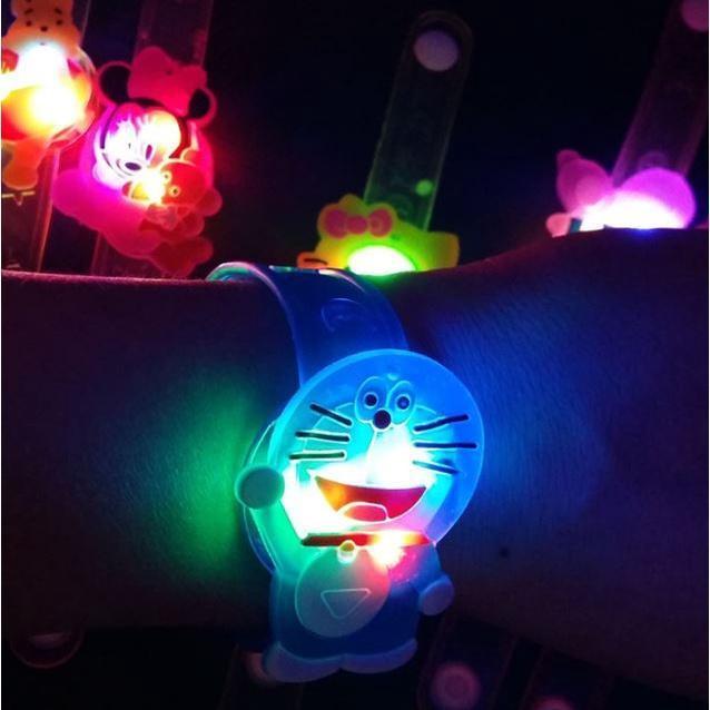 Flash LED Lighting Children Kids Bracelet Wrist Band Birthday Gift Party Decoration Cartoon Flash Luminous Watch(1893L) - Image 3