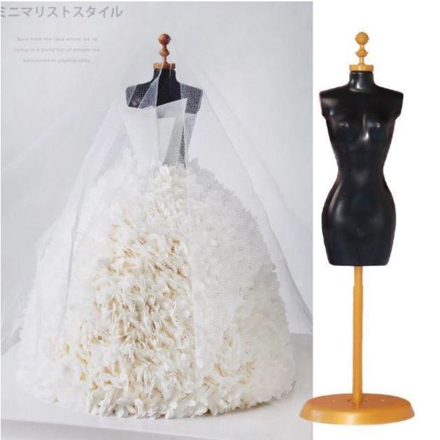 1 Pcs 25cm Accessories Display Stand Holder Garment Mannequin Model Stand For Doll DIY home decor Dress Clothes(1737L)