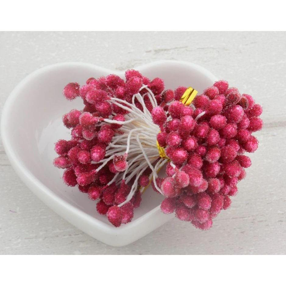 30pcs/lot Multicolor DIY 5 mm foam flower stamen pistil stamen cake decoration and DIY(1067L) - Image 13