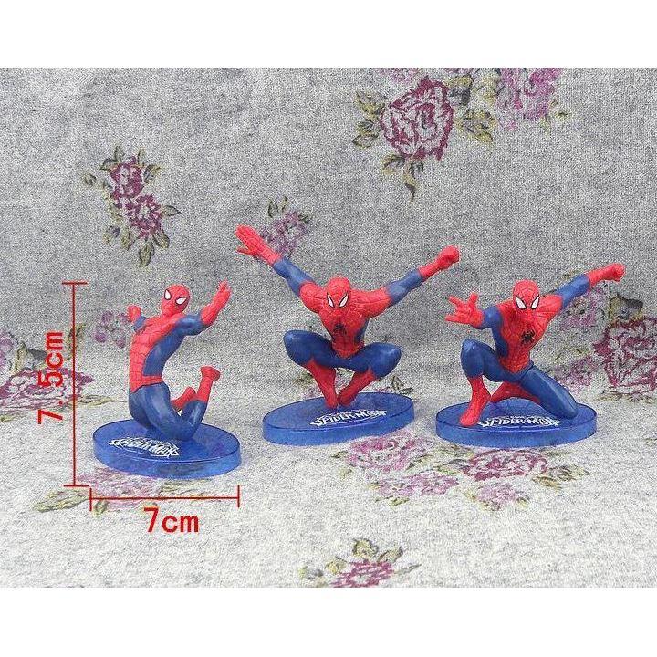 New Superhero Cake Topper Spider man PVC Doll Toy For Kids Boy Birthday Gift Spider man Toys (785L) - Image 6