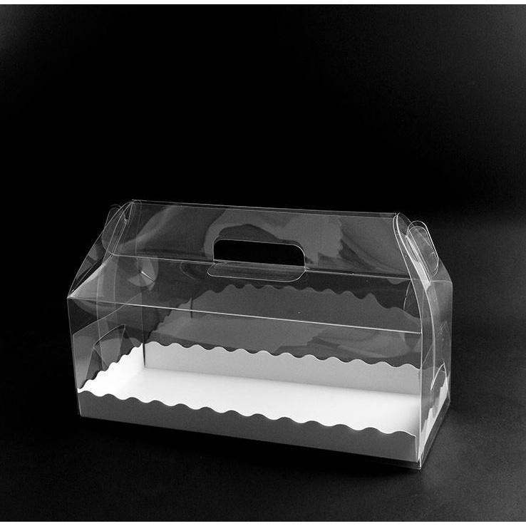 Handle Transparent Birthday Cake Boxes With Paper Tray Wedding Handmade Gift Supplies Baby Show Favor Box(1010L) - Image 10