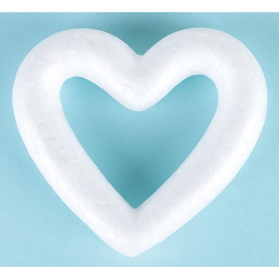 Wedding Valentine's Day Foam Ball White Hollow Heart Ornament Crafts Heart-shaped For DIY Christmas Party Decor(1870L) - Image 4