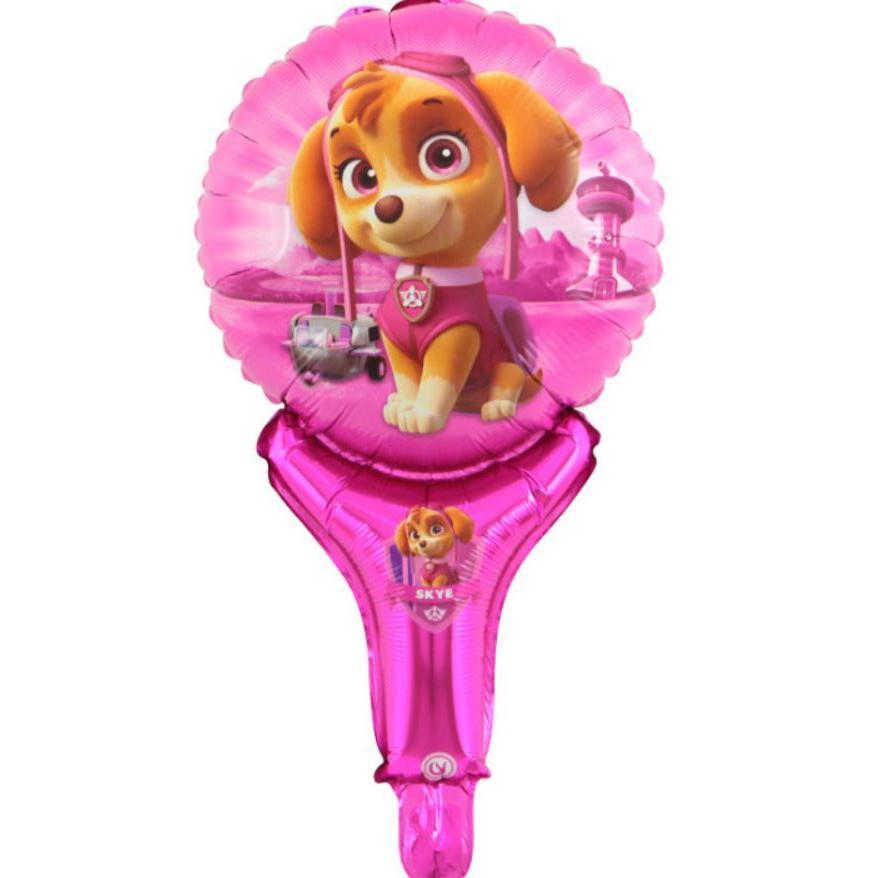 Paw Patrol Foil Balloons figures Dog Party kids birthday party decorations handstick Balloon Chase (463L) - Image 2