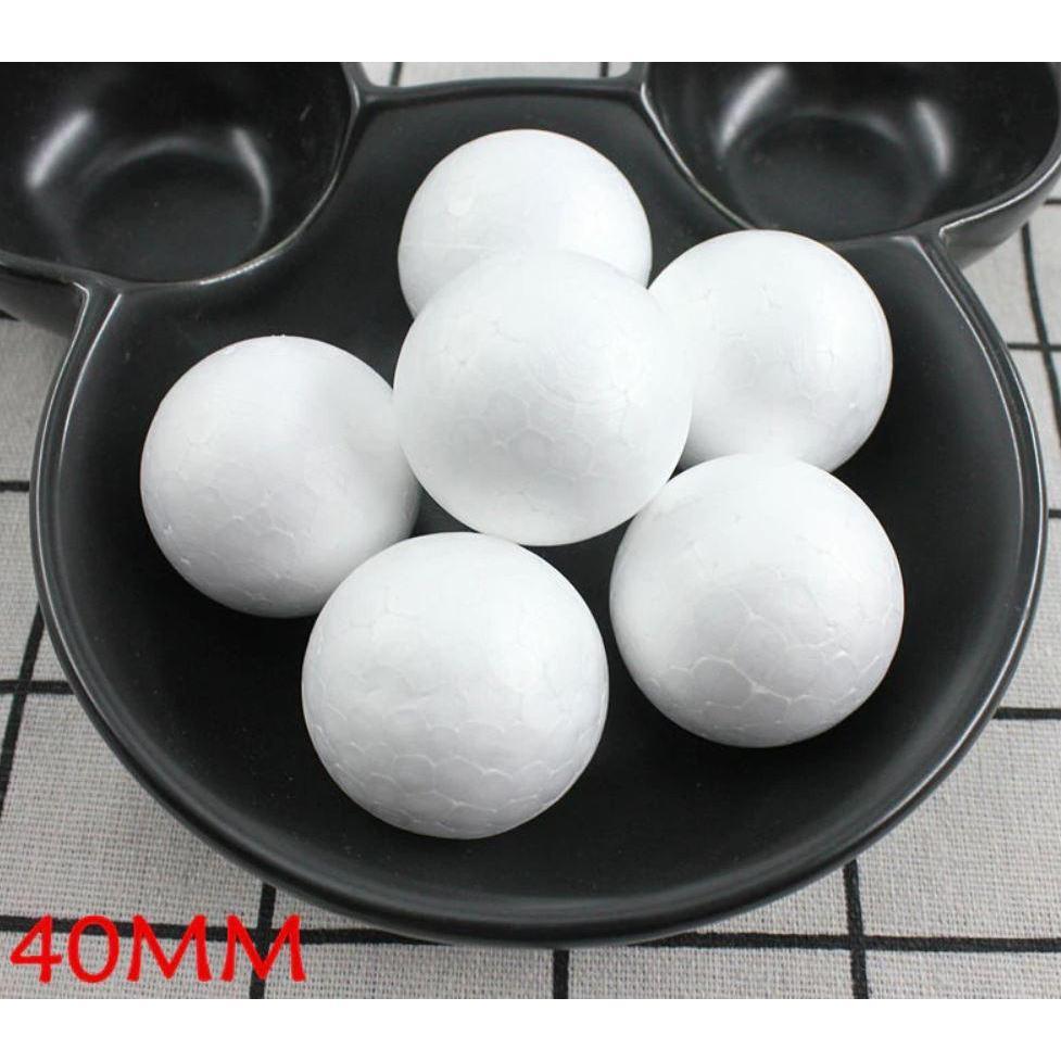 DIY Round Styrofoam Balls Christmas Ball White Modelling Polystyrene Foam Craft Balls + European Style Creative(842L) - Image 19