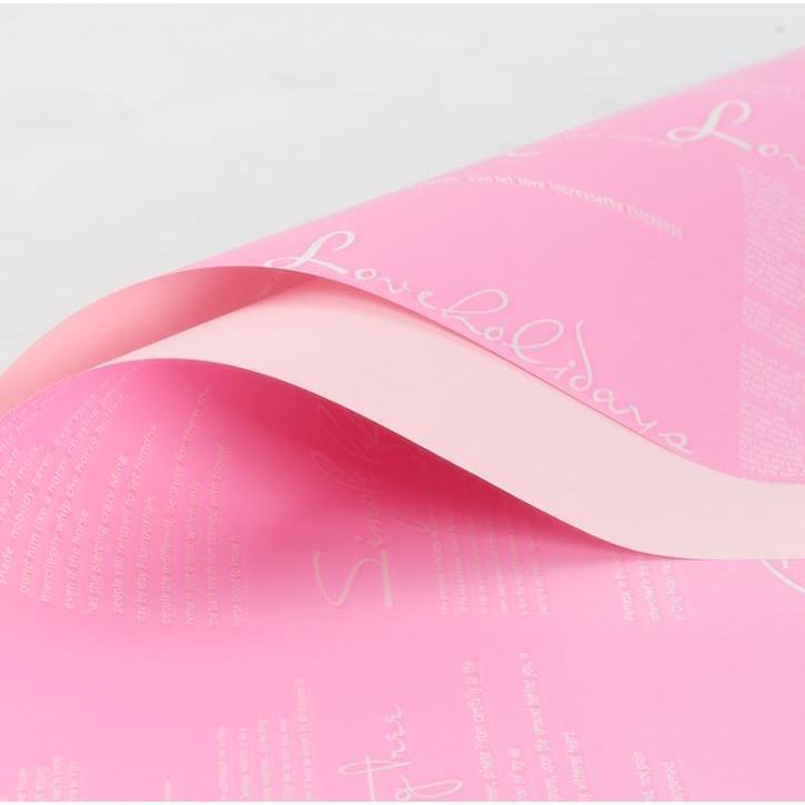 1pc English Letters Hanfei-Paper Ouya Wrapping Paper Waterproof Flowers Korean Bouquets Packing Materials Florist(1164L) - Image 17