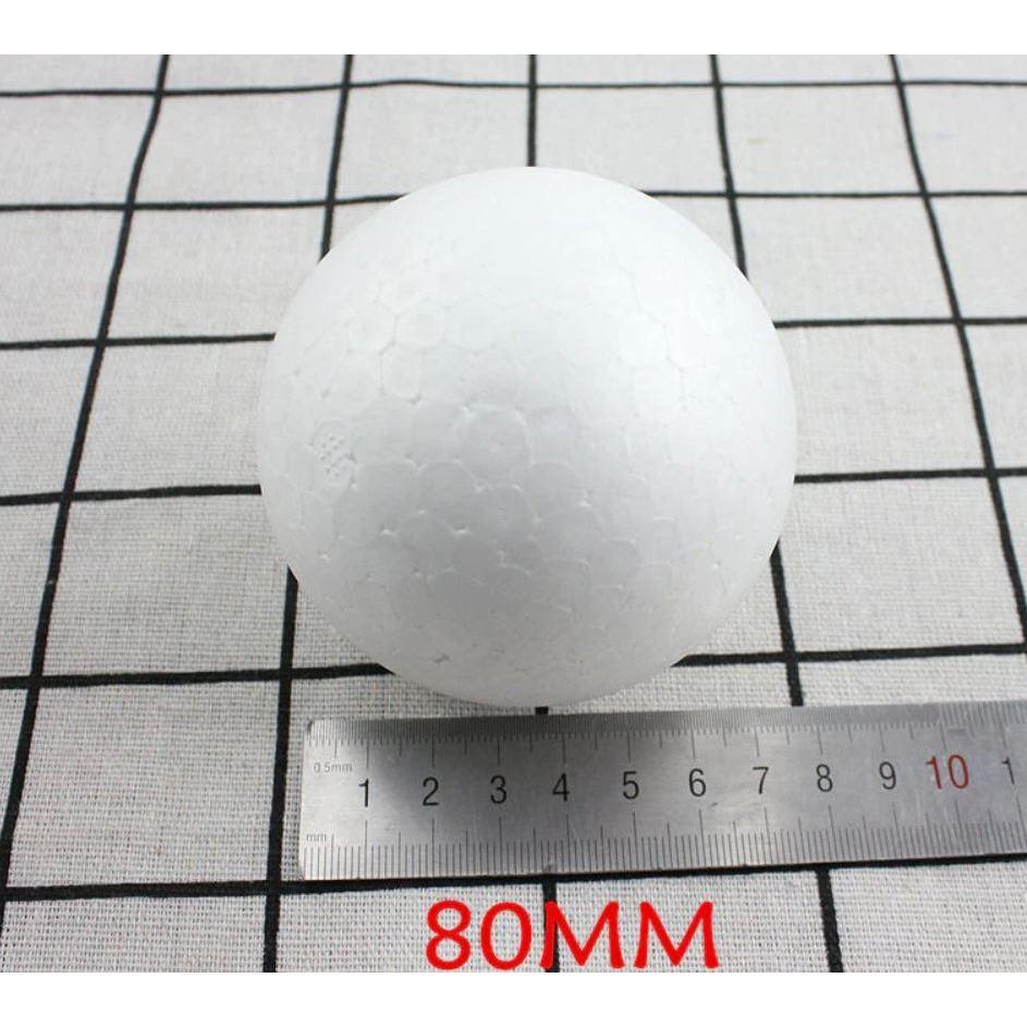 DIY Round Styrofoam Balls Christmas Ball White Modelling Polystyrene Foam Craft Balls + European Style Creative(842L) - Image 11