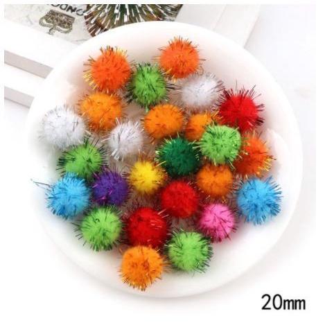 10/15/20/25/30mm DIY Mix Color Mini Option Fluffy Soft Pom Poms Balls Pompoms Ball For Wedding Decor Accessories(1335L) - Image 13