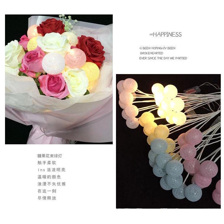 Candy Lights Starry Lights Bouquets Packaging Materials Light Balls Dried Flowers Gift Decoration (1369L) - Image 6