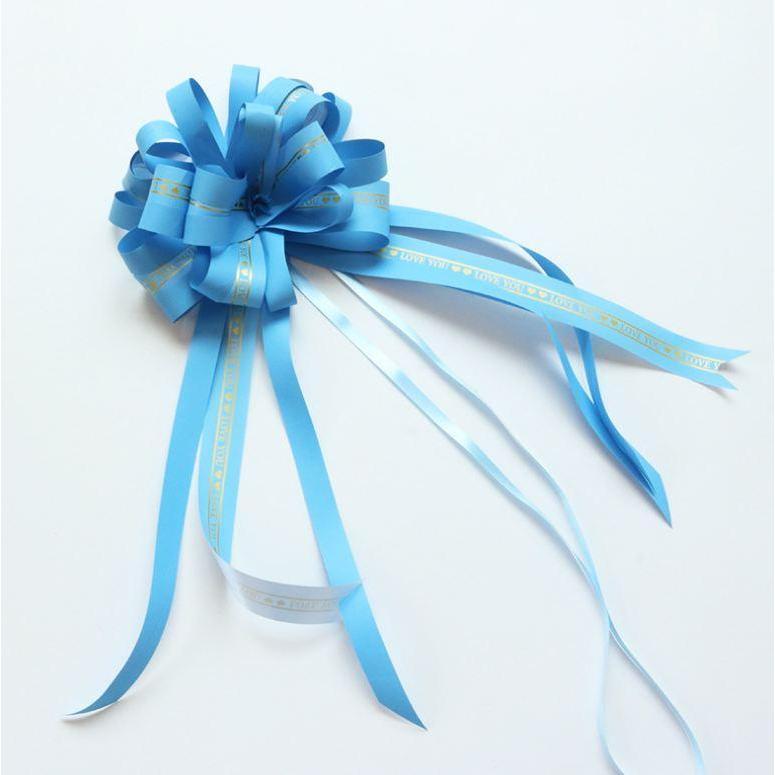 1pcs Pull Bow Ribbons Wedding Birthday Party Decor for Gift Packing Romantic Home Car Decoration(705L) - Image 12