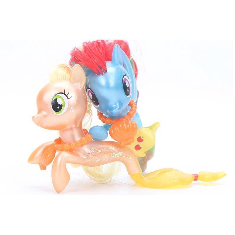 My Little Pony Twilight Sparkle Cute Fishtail Pony Toys Doll Kids Girl Cartoon Kawaii Anime Figurine Model鱼尾小马(1654L) - Image 8