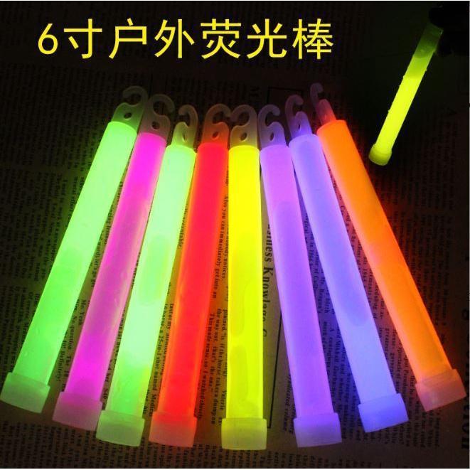 1Pcs 6inch Industrial Grade Glow Sticks Light Stick Party Camping Emergency Lights Glowstick Chemical Fluorescent(1899L)