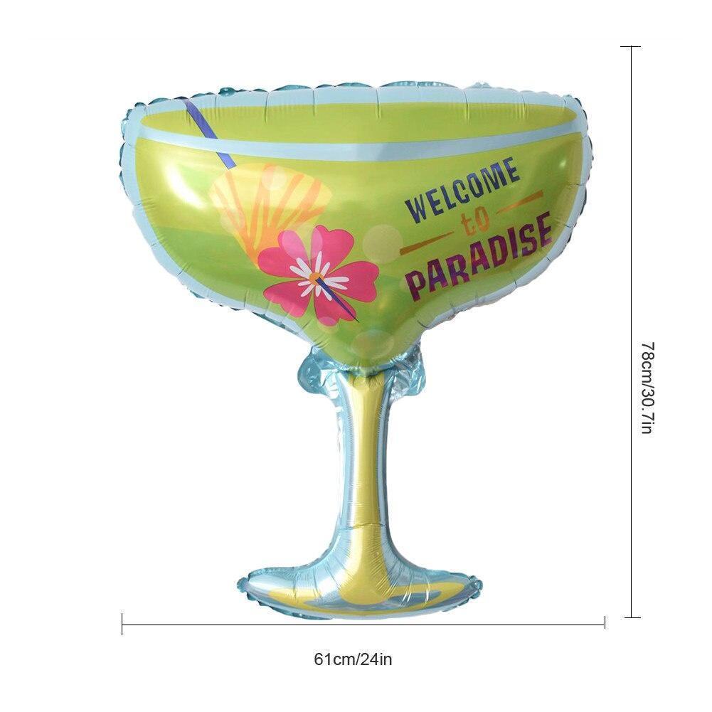Large champagne bottle, balloon, birthday glass, goblet party, bubble party, flamingo cocktail 大号香槟酒瓶酒杯铝膜气球 (213L) - Image 11