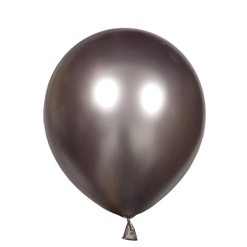 10pcs 12inch Glossy Metal Pearl Latex Balloons Rose Gold Thick Chrome Metallic Helium Air Balls Globos (1401L) - Image 11