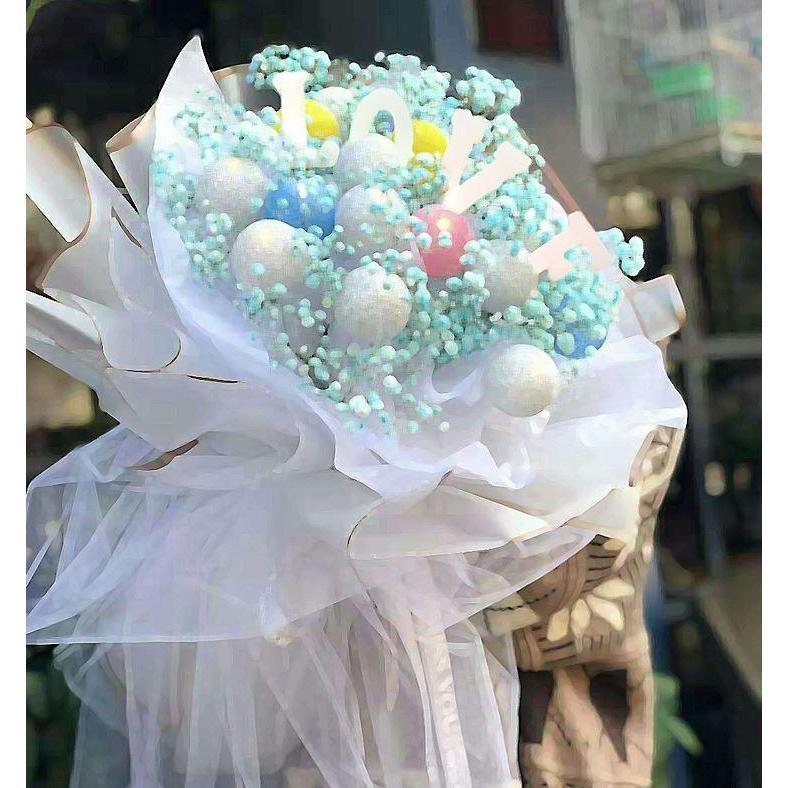 Valentine's Day New LOVE Letter Light Candy Ball Bouquet LED Light Flower (1041L) - Image 3