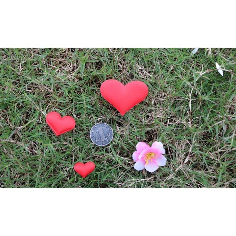 3.3cm/3.8cm/5cm Sponge Love Peach Heart Confetti Heart Shaped Confetti Wedding Fake Petals Sprinkle Flowers Decor(716L) - Image 6
