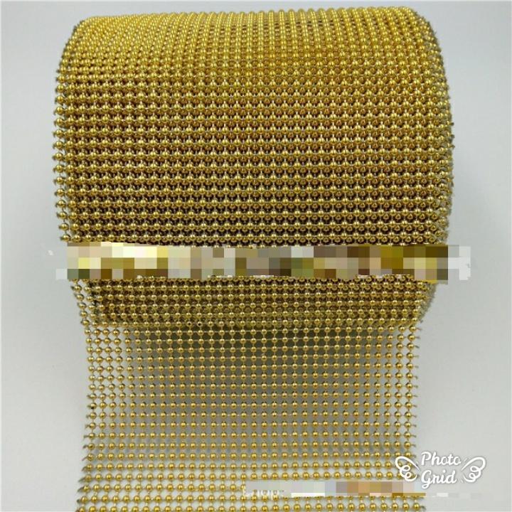 1yard 32rows Diamond Mesh Wrap Cake Roll Bling Crystal Rhinestone Ribbon Wedding Favor Decor Party Decoration(917L) - Image 5