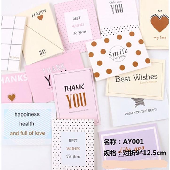 1Pcs Thank You Cards for supporting my small business card for wedding gift package decor Writable Thanks Cards (1545L) - Image 3