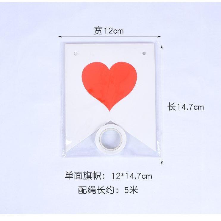 I LOVE YOU Marry Me Bunting Banner Marriage Proposal Engagement Party Deco Supplies Letter String Flag (1123L) - Image 7