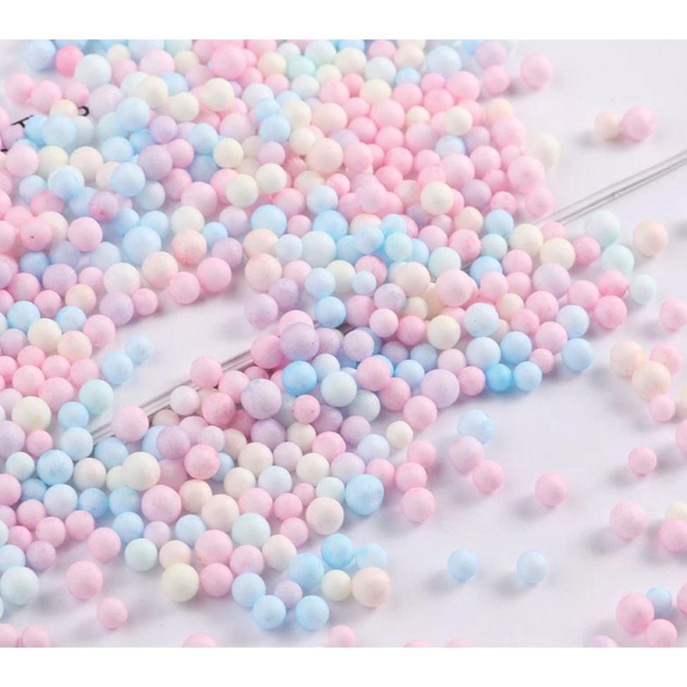 1.5~2.5mm Sweet Color Round Foam Ball DIY Handmade Slime Material Box Makeup Bucket Filling(839L) - Image 11