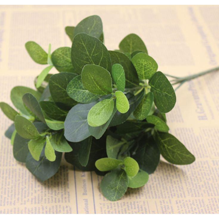 Home Garden Outdoor Wedding Decoration Fake Flower Artificial 5 Fork Plastic Fern Grass Green Leaf (662L) - Image 3